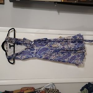 🌞Ralph Lauren Paisley Wrap Dress🌞